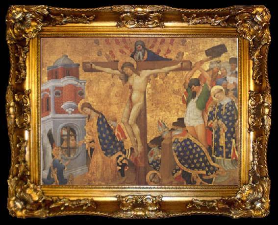 framed  Lorenzo Monaco The Crucifixion (mk05), ta009-2